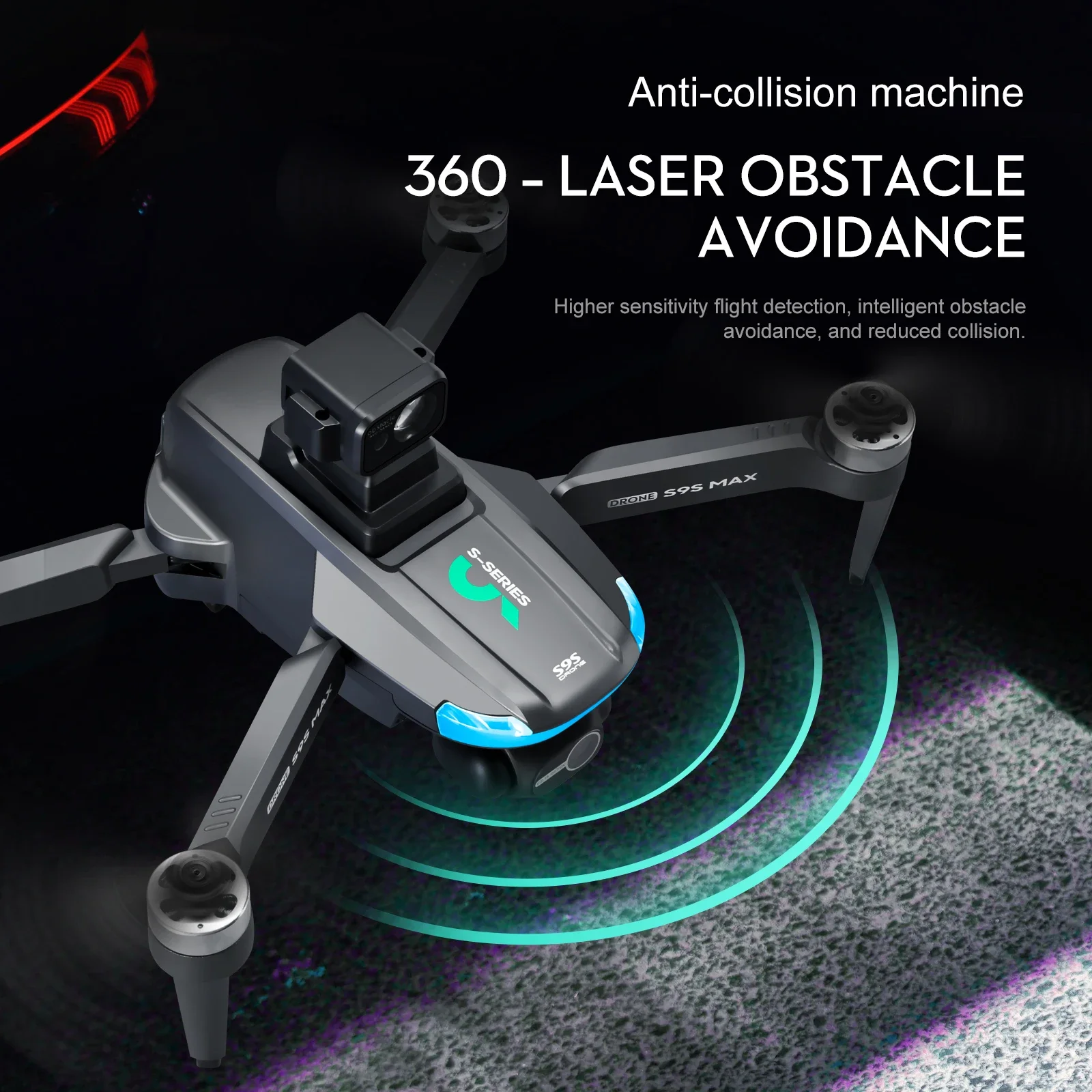 NOWOŚĆ S9S MAX MINI Drone 4K 2 – Drone Camera Wide Angle recenzja i cena