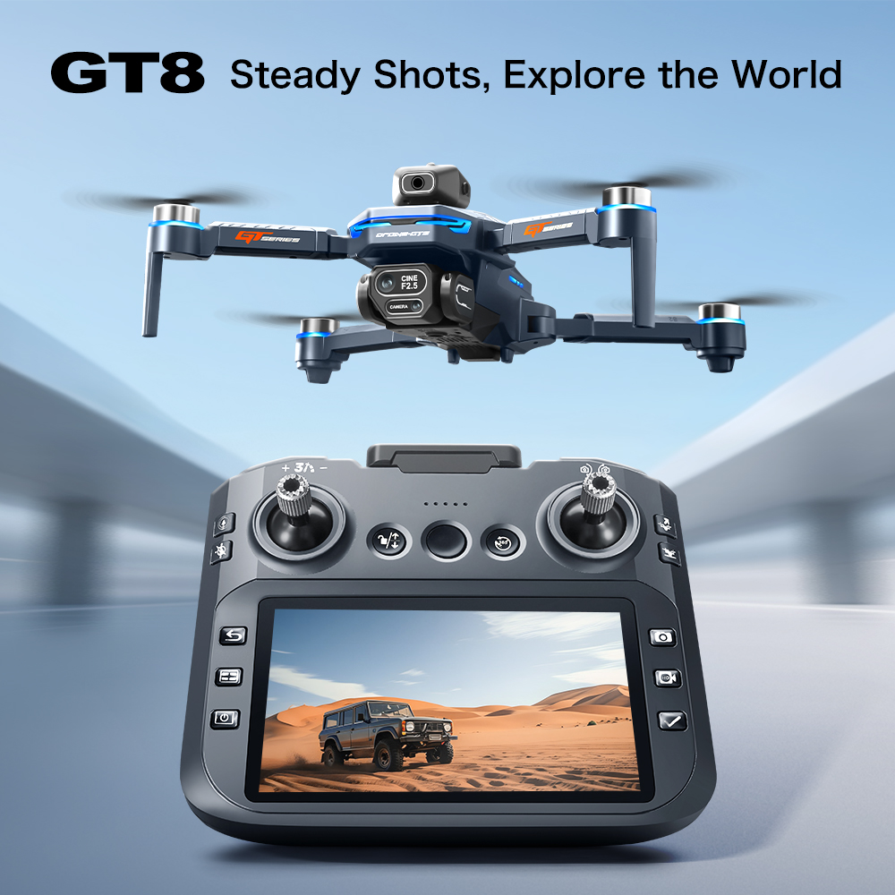 GT8 Max Składany Dron 8K HD Pr – Drone Camera Professional recenzja i cena