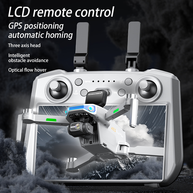 AE3 PRO Max NEW LCD SC GPS Dro – Drone Camera Professional recenzja i cena