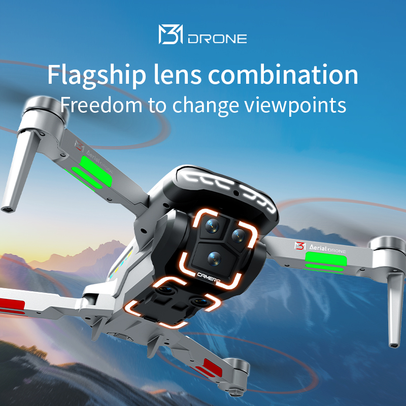 Profesjonalny dron M3 4K HD do – Drone Camera Professional recenzja i cena
