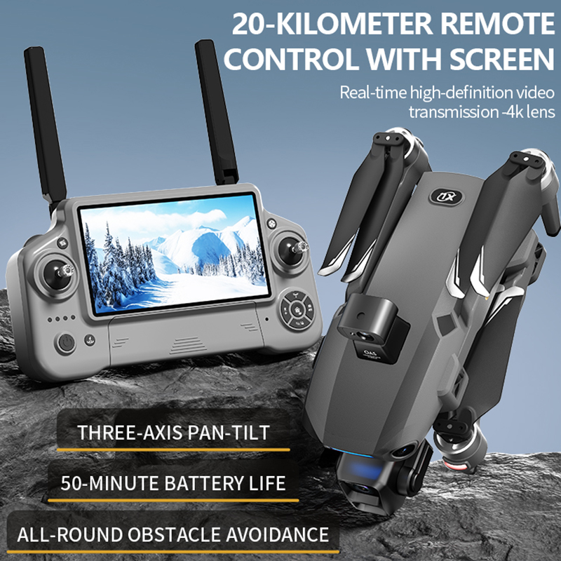 Nowy dron z podwójną kamerą 8K – Drone Camera Mount recenzja i cena