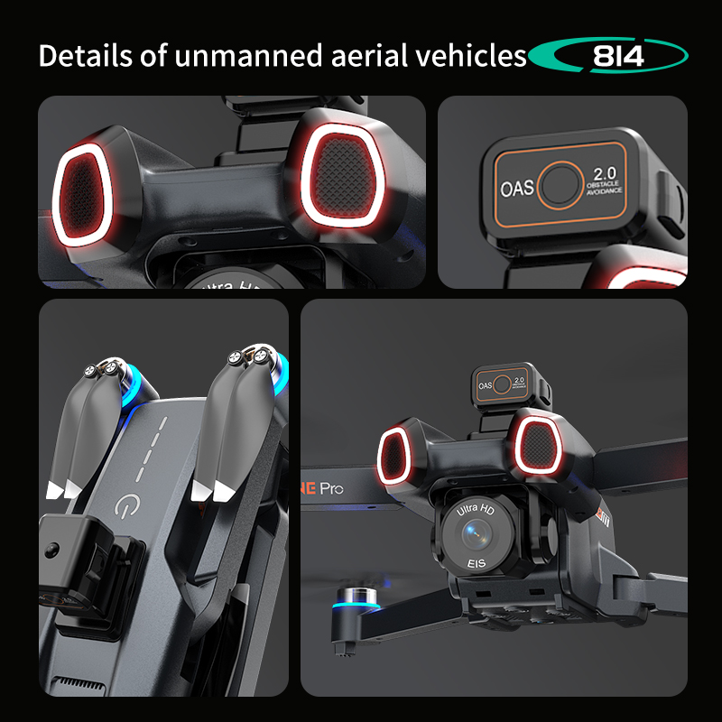 Profesjonalny dron 814 z kamer – Drone Camera With Gimbal recenzja i cena