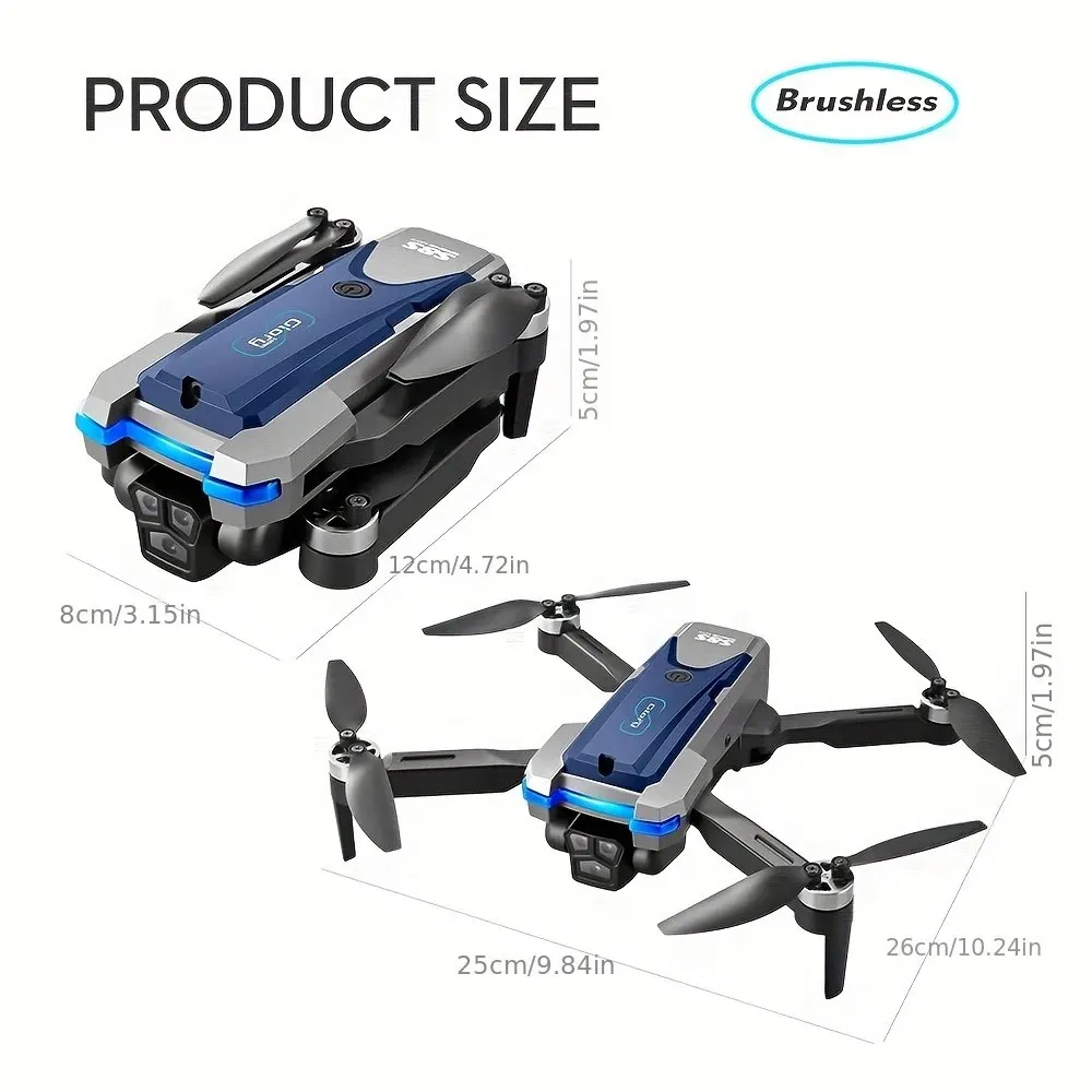 S8S GPS Drone 5G Wifi 8K HD Du – Drone Camera Wide Angle recenzja i cena